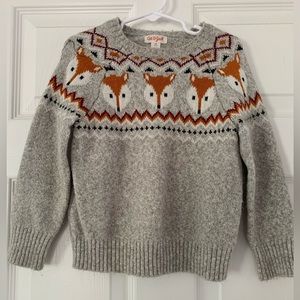 Cat & Jack Fox Sweater 🦊